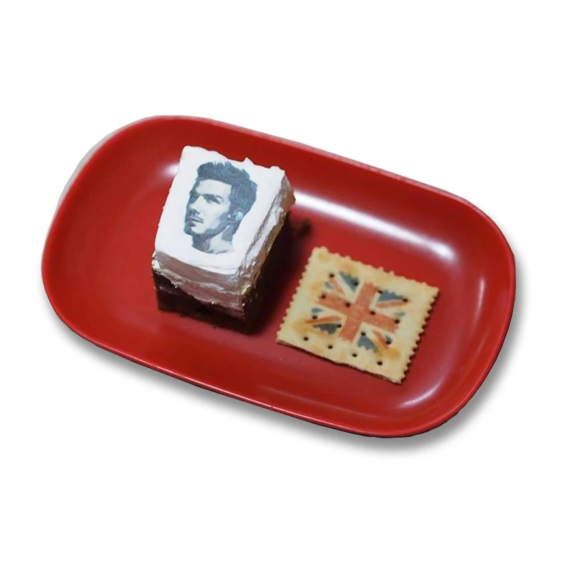 Съедобные чернила принтер искусство напитки кофе еда и печатная машина с 4