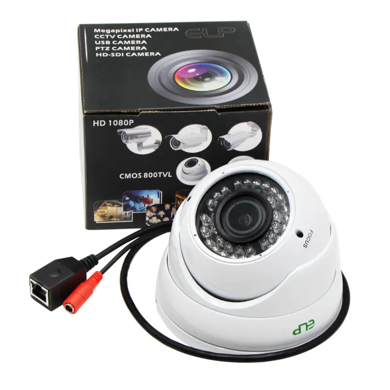 1.0MP 720P купольная IP камера для дома Внешняя безопасности IR Cut водонепроницаемая