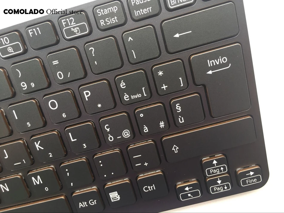 Итальянская клавиатура для Sony Vaio SVE 14 SVS14 SVE14A Клавиатура ноутбука с подсветкой IT