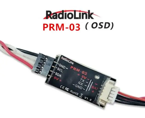 Телеметрический модуль RadioLink OSD модель с функцией возврата питания для R9D R9DS R10D