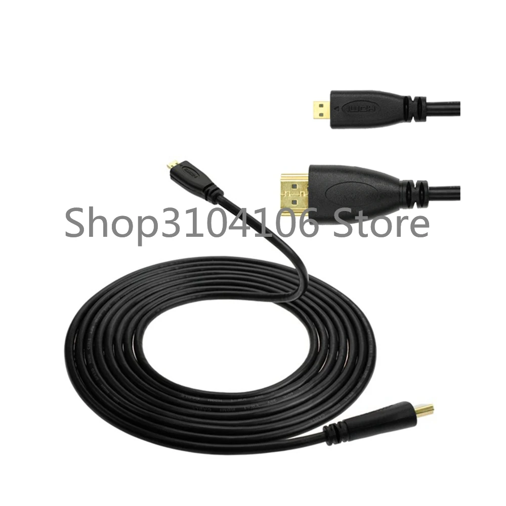 Совместимый с HDMI кабель 1 м 5 3 Micro к штекер 4 в 3D адаптер преобразователь Бесплатная