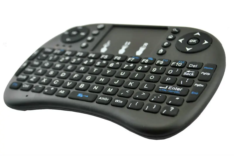 Tikigogo air mouse с сенсорной панелью i8 Мини Беспроводная клавиатура Пульт дистанционного управления русская английская раскладка для android smart tv box pc