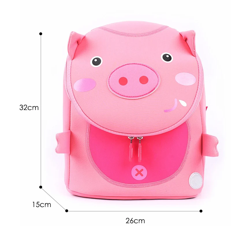 Pink Pig Новинка, креативные школьные сумки с роботом для мальчиков, дизайнерский Детский рюкзак с супергероями, Студенческая Детская сумка, подарок, Mochila Escolar - Цвет: Pink Pig