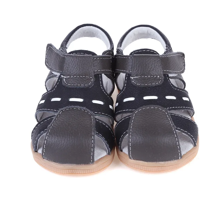 Сандалии для мальчиков Новинка 2017 года летняя стильная детская обувь