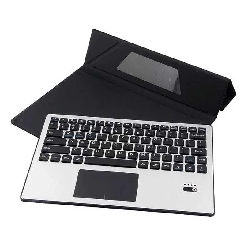 Алюминиевый беспроводной Чехол для клавиатуры Bluetooth тачпад Samsung Galaxy Tab 2 3 4 10 1