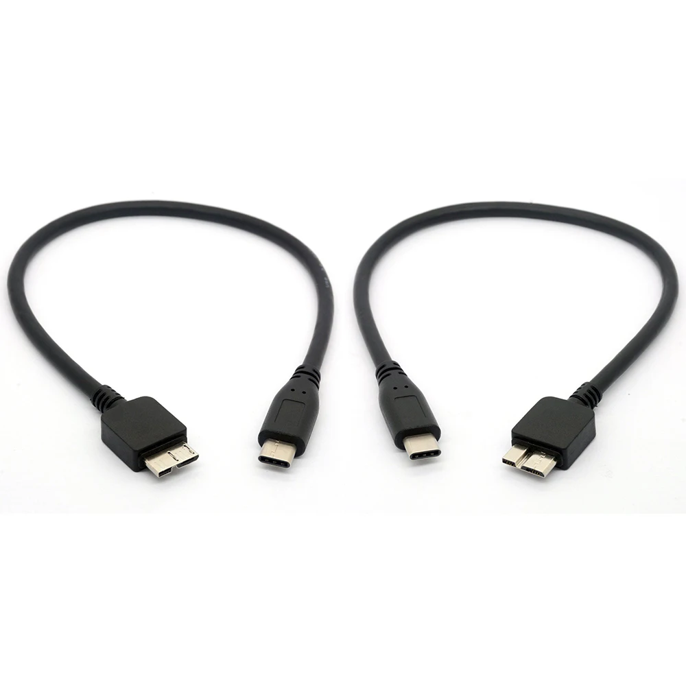 30 см/11 81 &quotUSB C к Micro USB кабель type B для WD my PassPort HDD жесткий диск адаптеры мобильных