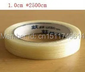 Бесплатная доставка! 1 см x 2500 Стекловолоконная лента прочная вязкая для Bodyshell R1