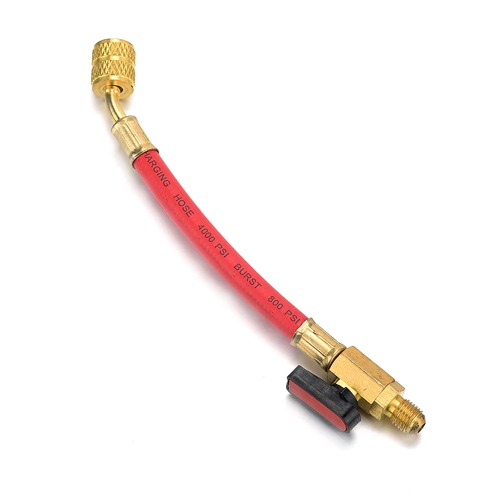 A/C инструмент хладагент R410A заряжаемый шланговый клапан 1/4 дюйма Male SAE до 5/16