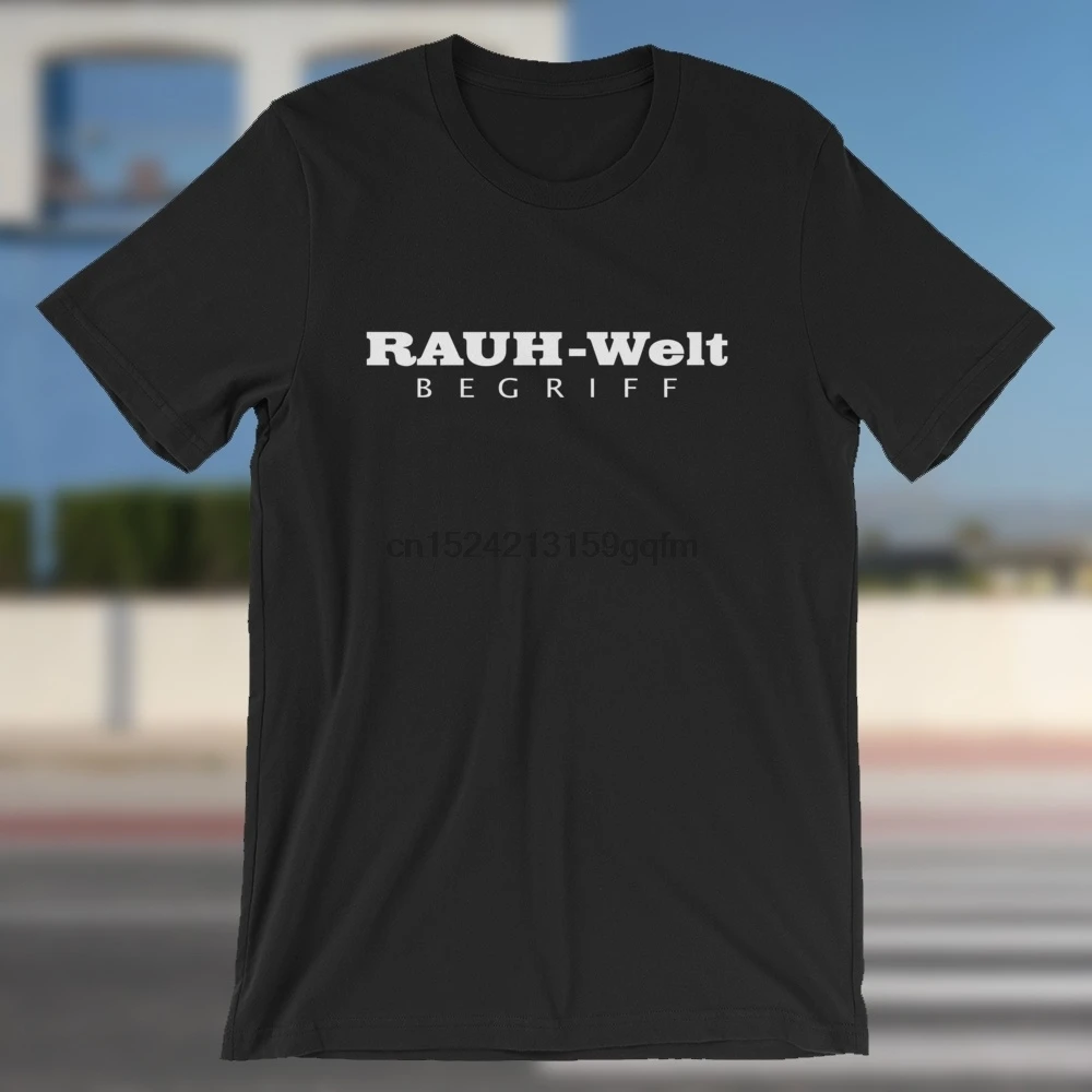 Rwb Rauh Welt пользовательские мужские футболки с коротким рукавом О-образным вырезом