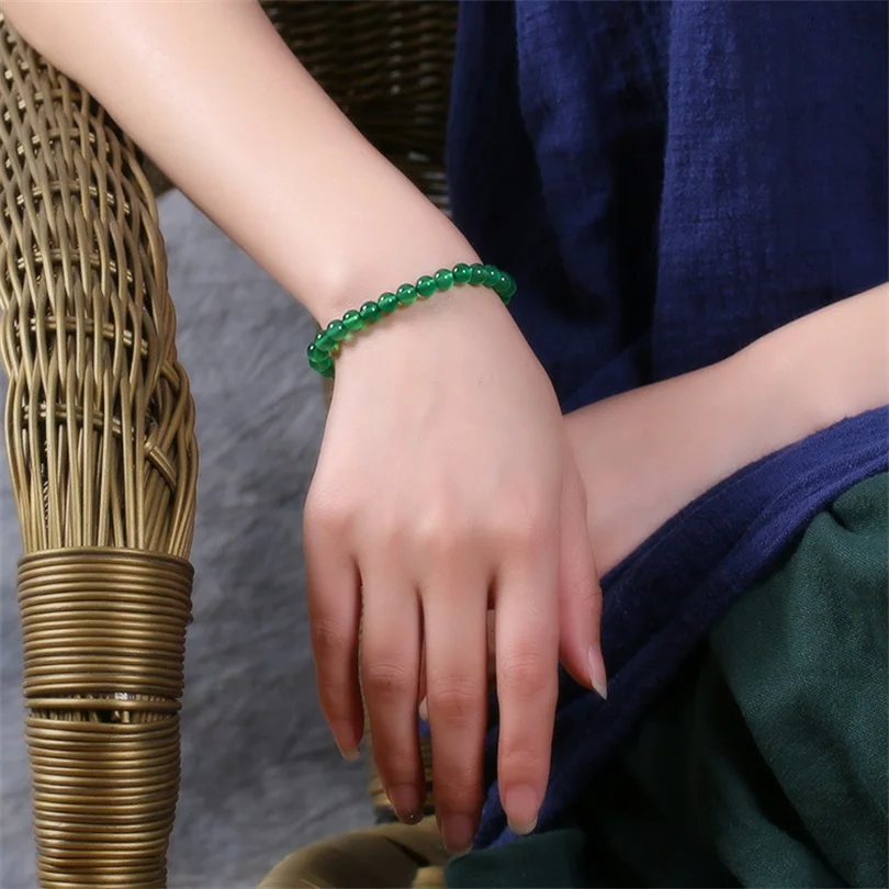 Настроить зеленые браслеты из оникса ювелирные изделия исцеляющая сила молитва