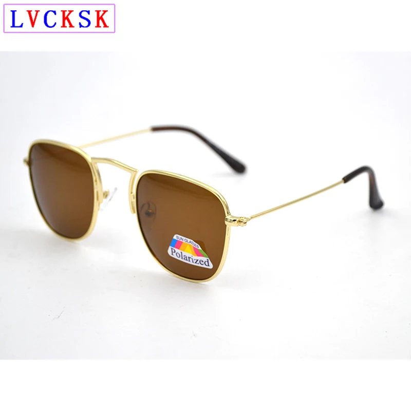 Солнцезащитные очки D5 для мужчин и женщин винтажные поляризационные квадратной