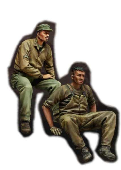 [Tuskmodel] 1 35 весы WW2 США фигурки из смолы | Игрушки и хобби