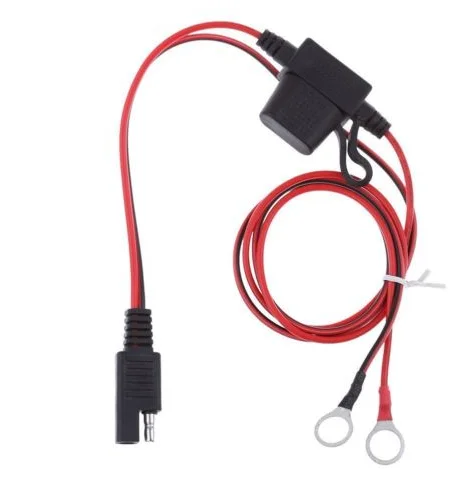 12V Зарядное устройство кабель для Мотоциклетные батареи терминала SAE Quick
