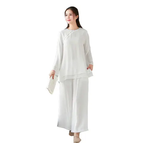

2019 new arrival spring and summer traditional Chinese Clothing sets M-3XL