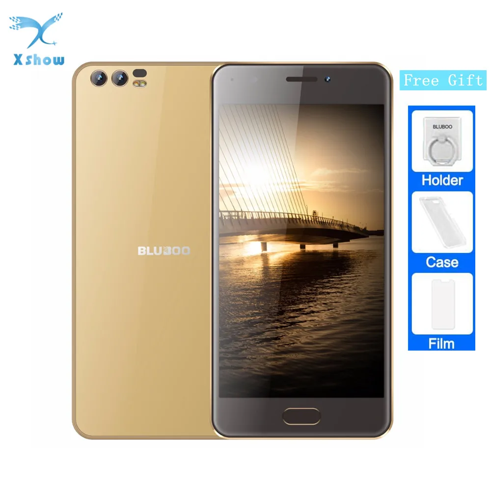 BLUBOO D2 смартфон с 5 2 дюймовым дисплеем четырёхъядерным процессором MTK6580A ОЗУ 1 ГБ