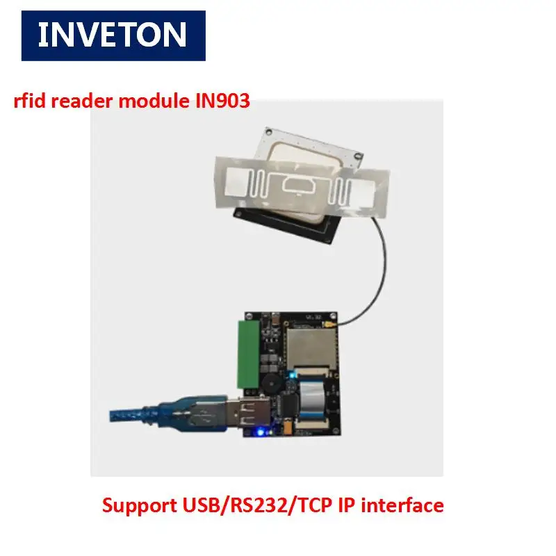 Встроенный модуль считывания RFID PR9200 TTL/RS232/USB интерфейс керамическая антенна 0 5