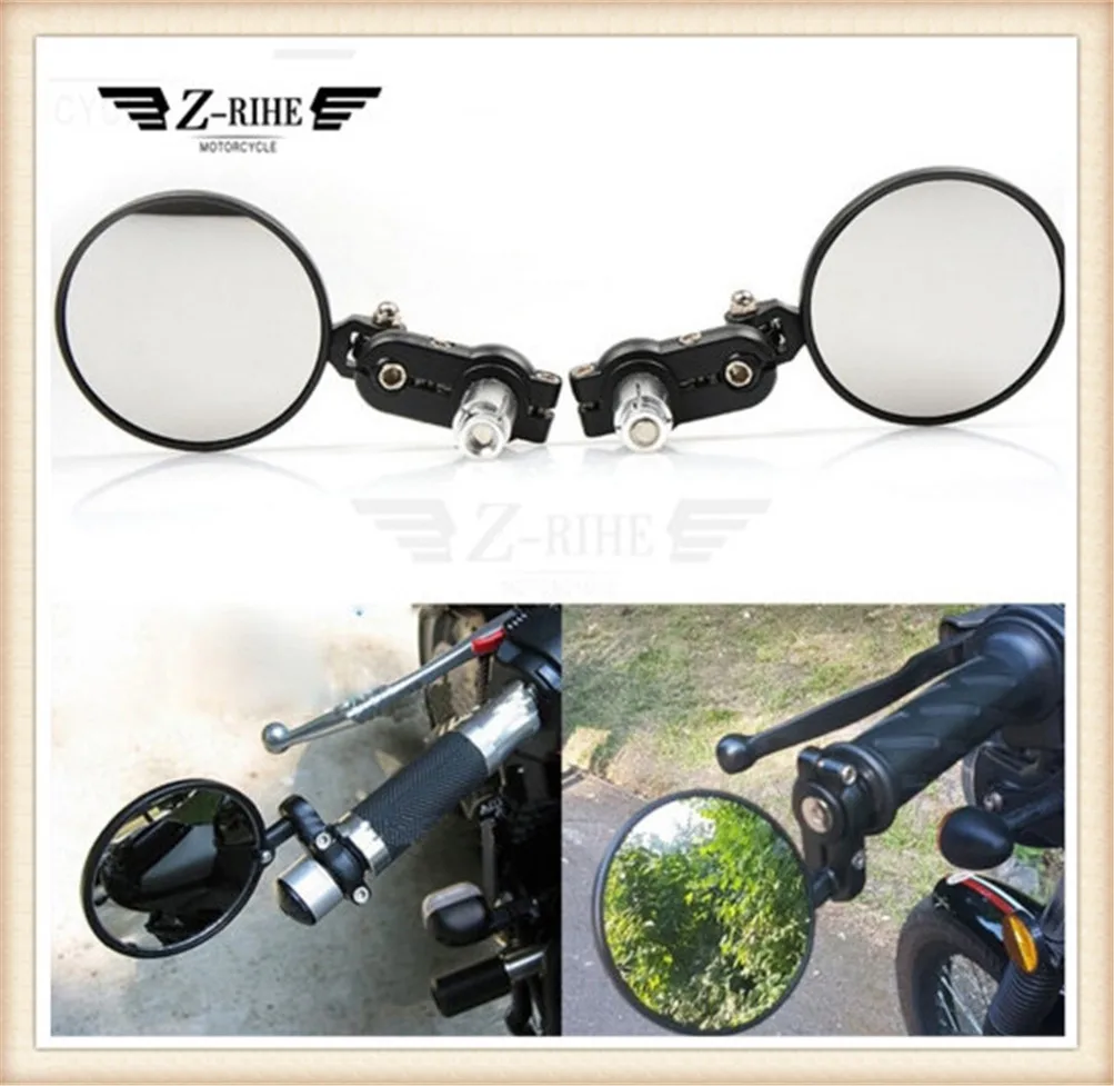 Мотоцикл Руль заднего вида боковое зеркало для KAWASAKI Z250 Z300 Z750 Z800 Z1000 Z1000SX NINJA 250R/300 ER6N
