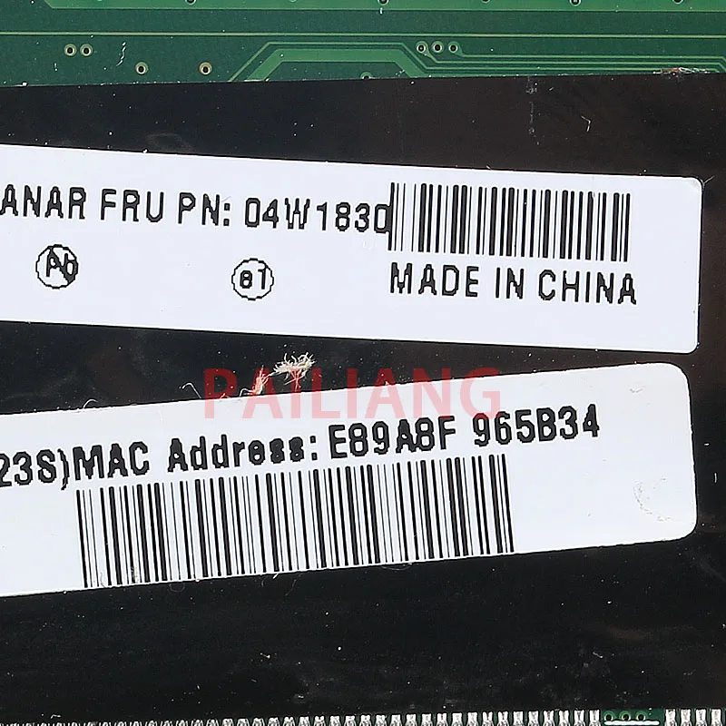 Материнская плата PAILIANG для ноутбука Lenovo E120 E125 X121E материнская ПК 04W1830 04W3372 DA0FL8MB8C0