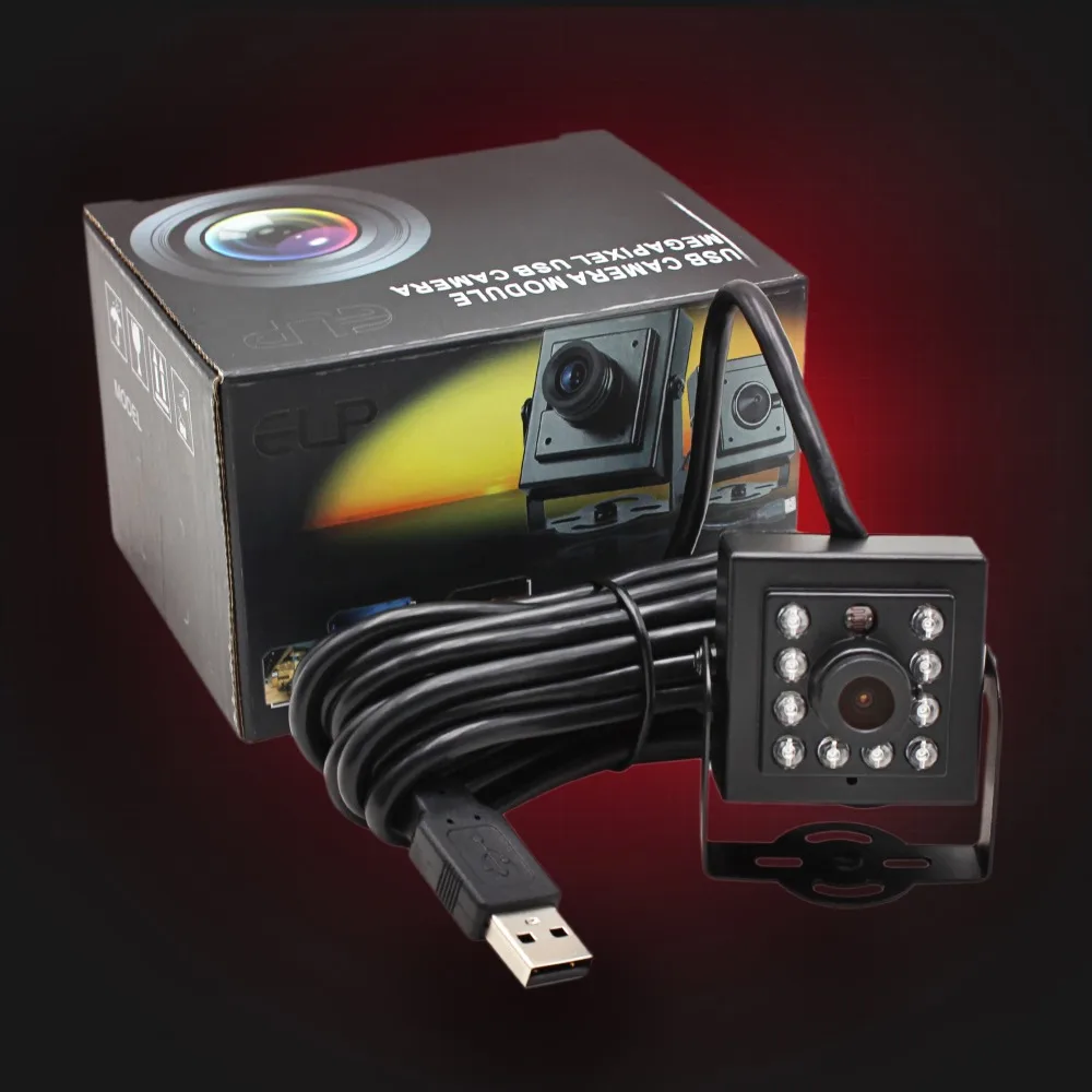 Веб-камера 1280 Мп 960 * Aptina AR0130 CMOS HD box ИК светодиодная инфракрасная usb-камера для дня