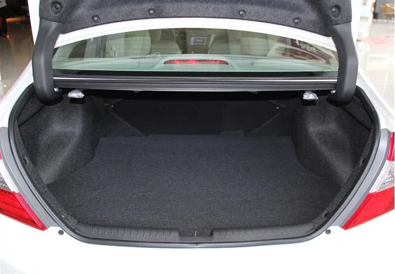 Аксессуары для стайлинга автомобиля коврик из волоконной кожи багажника honda civic