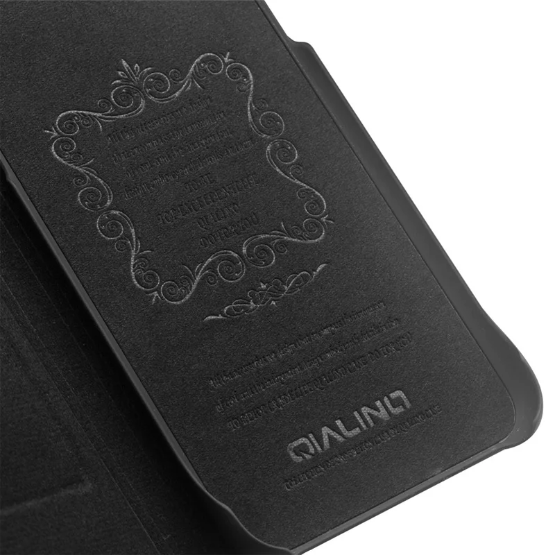 Модный чехол QIALINO из натуральной кожи для iPhone X книжка ручной работы роскошный