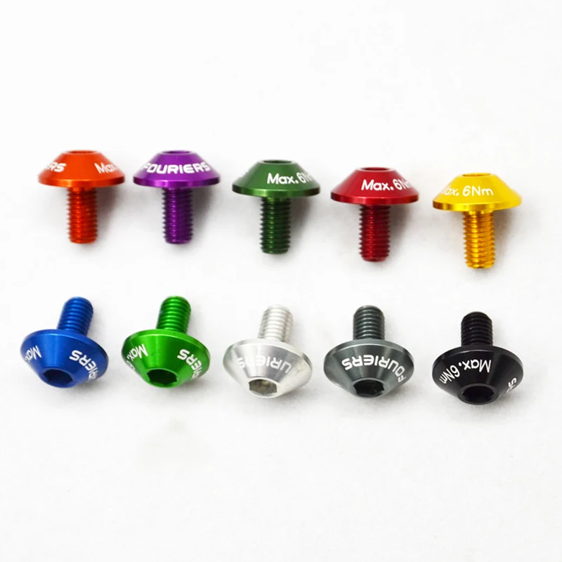 Болты для горного велосипеда FOURIERS болты в форме гриба винты бутылки 1 3 г