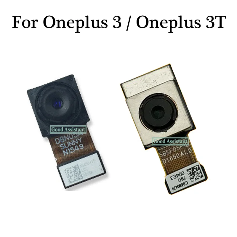 Для Oneplus 3 3T 1+ 3 A3000 A3003 A3010 задняя основная задняя большая камера Маленькая фронтальная камера гибкий кабель лента