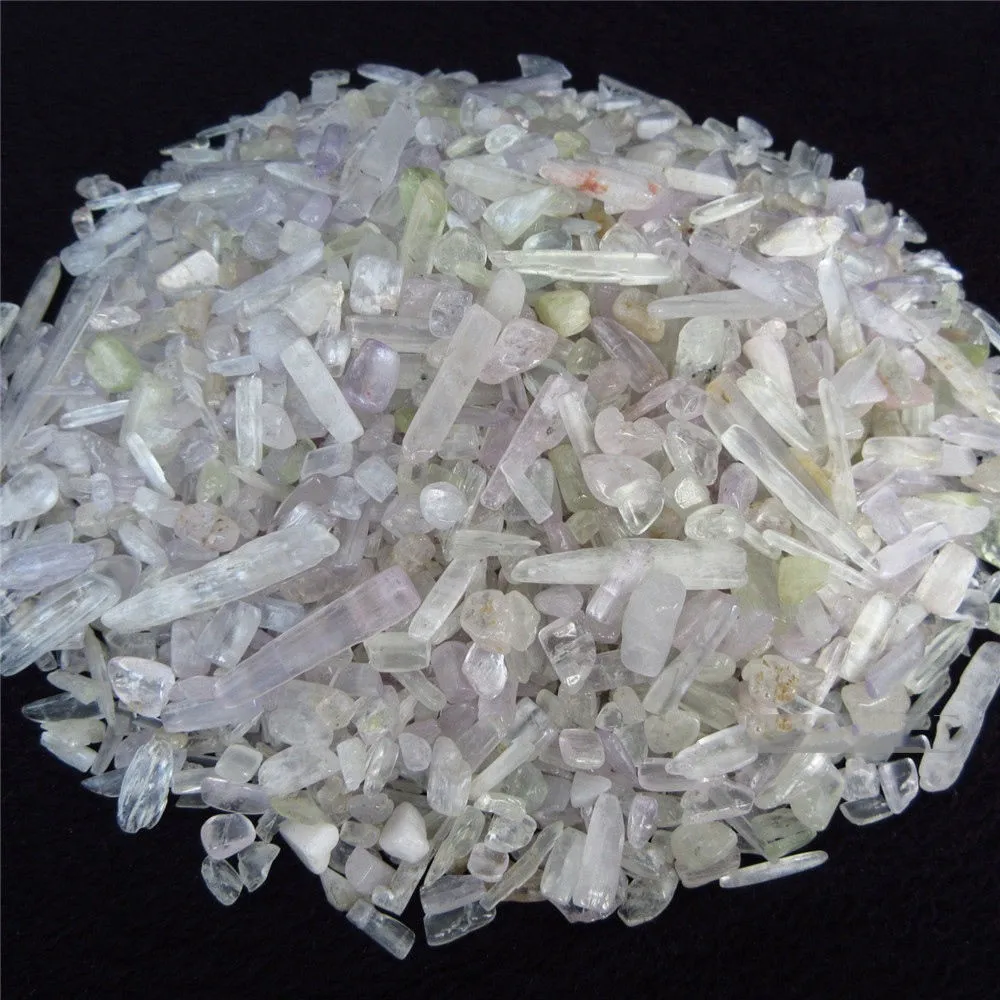 

100g Natural Tumbled Kunzite Quartz Crystal Spodumene Bulk Stone Reiki Healing