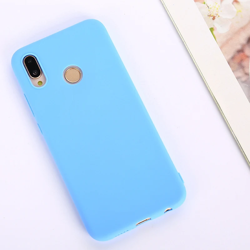 Чехол для Honor 10i Candy из мягкого ТПУ Huawei 10 Lite ударопрочный Милый матовый Силиконовый