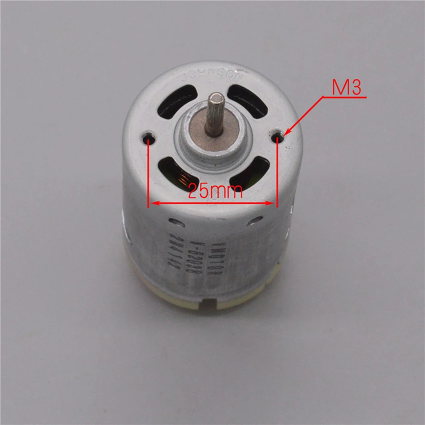 540 двигатель постоянного тока 6V-12V DC мотор щетки углерода 10000-20000 об./мин. для