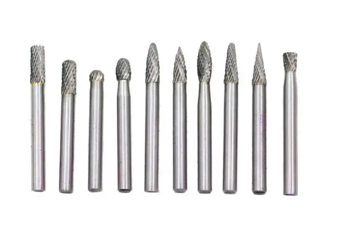 10 шт. наборы боров из карбида вольфрама роторные мини сверла Аксессуары Dremel