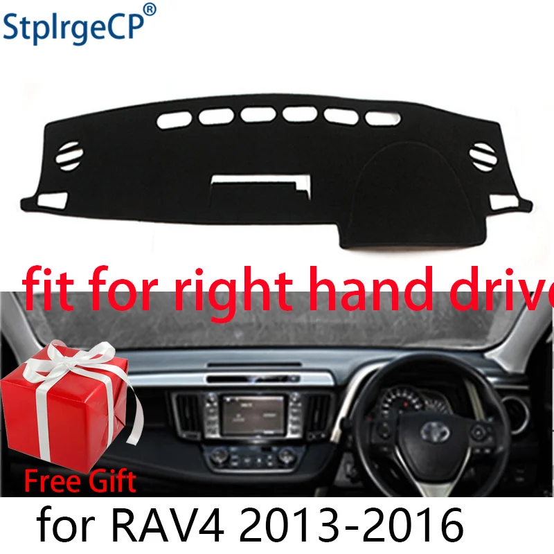 Крышка приборной панели автомобиля коврик для Toyota RAV4 RAV 4 2013-2015 2016 правый руль Dashmat