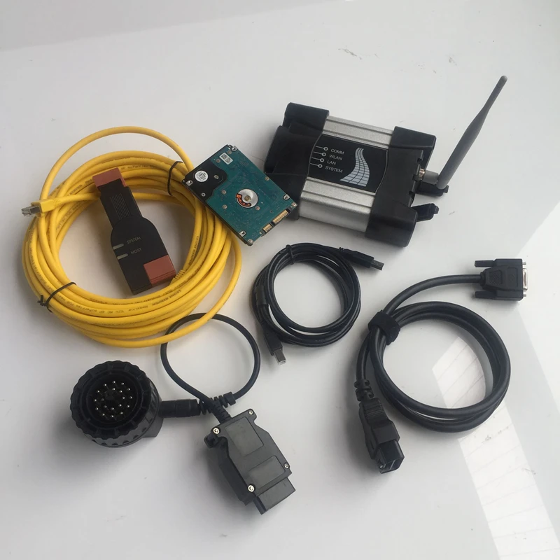 2 в 1 MB Star C5 SD Compact 5 и Wifi ICom Next для B MW с программным обеспечением установленным на
