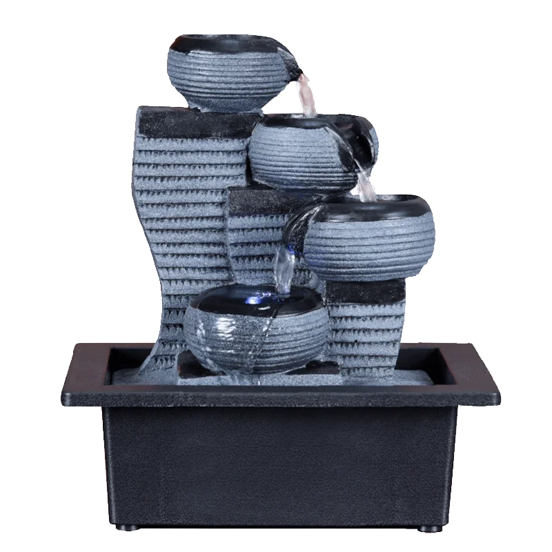 Простая декоративная водяная фонтанчик для гостиной воздушный шар аквариума