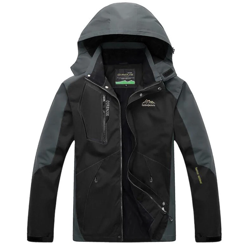 Мужская ветрозащитная куртка дышащая мужская с капюшоном|jaqueta masculina|jacket men armymen