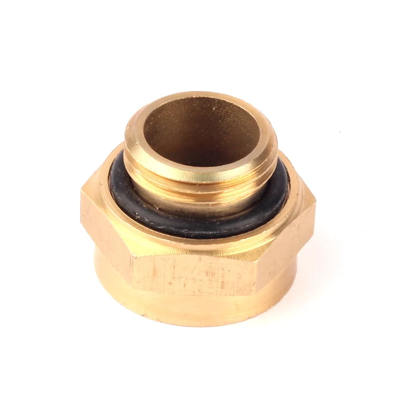 22 мм Женский до 18 Мужские резьбовые чистые латунные соединители для полива сада