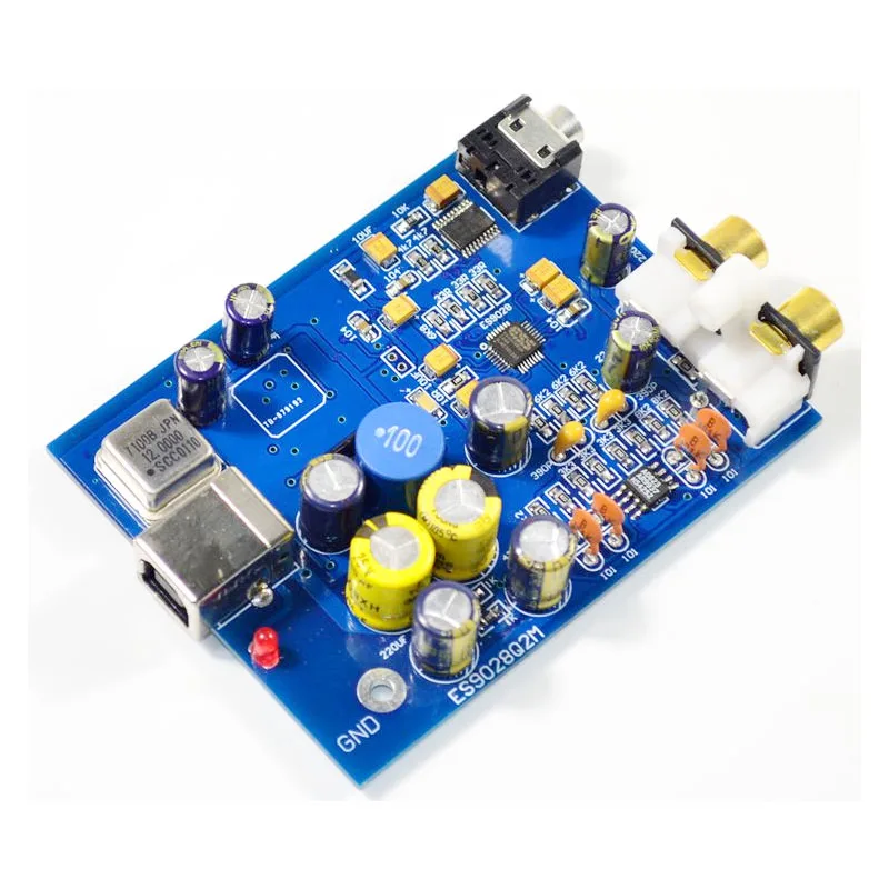 ES9028Q2M + SA9023 USB декодер плата лихорадка аудио усилитель DAC звуковая карта|Усилители