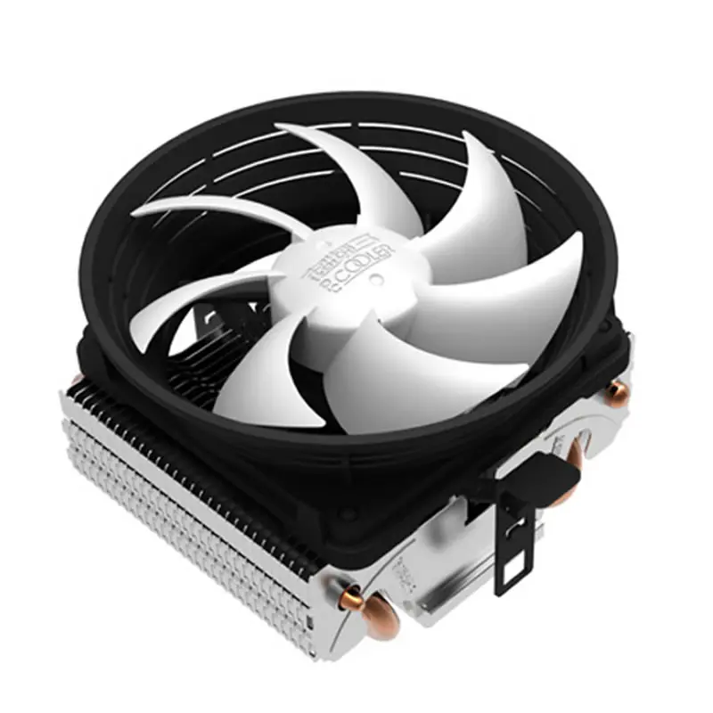 10 см вентилятор 2 heatpipe охлаждение для Intel LGA1151 775 1155 AMD AM3 +/FM1/FM2 кулер процессора