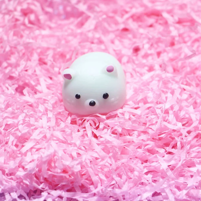 10 шт./лот мини-подарок для вечеринки милая сжимаемая игрушка Mochi кошка сброс