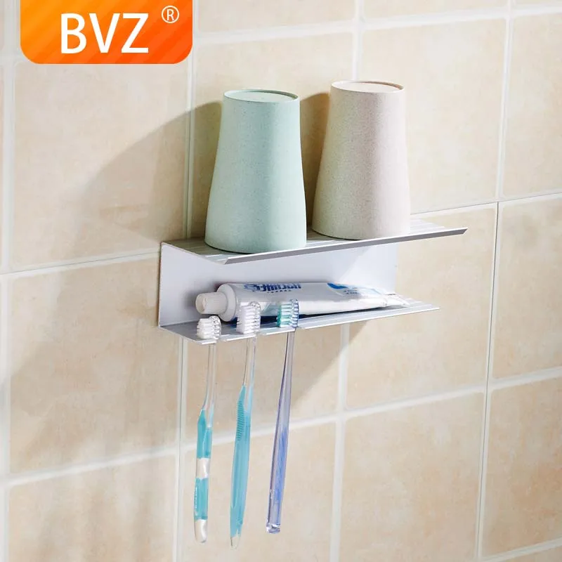 

BVZ Simple and stylish High quality bathroom set toothbrush holder set with cup bathroom organizer Wash Gargle Cup