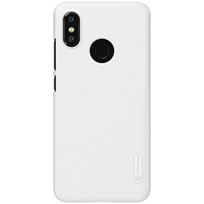Чехол для xiaomi mi8 mi 8, чехол NILLKIN, суперматовый щит, матовая жесткая задняя крышка для xiaomi mi8 mi 8 SE S MI6 - Цвет: Белый