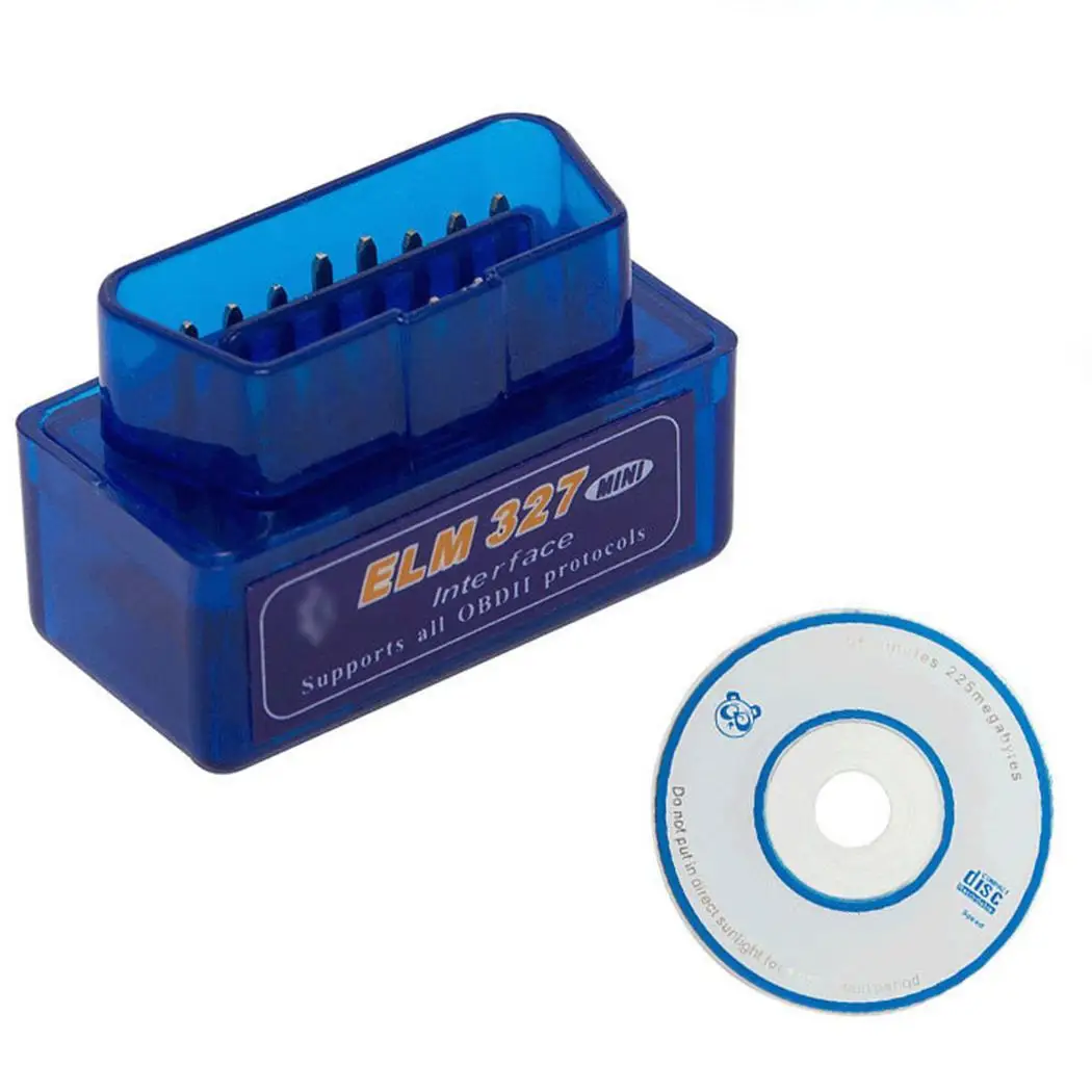 Mini Bluetooth Car OBDII Diagnostic Auto Scanner Tool ELM 327 It supports all OBD-II protocols. V2.1 for Andriod | Автомобили и
