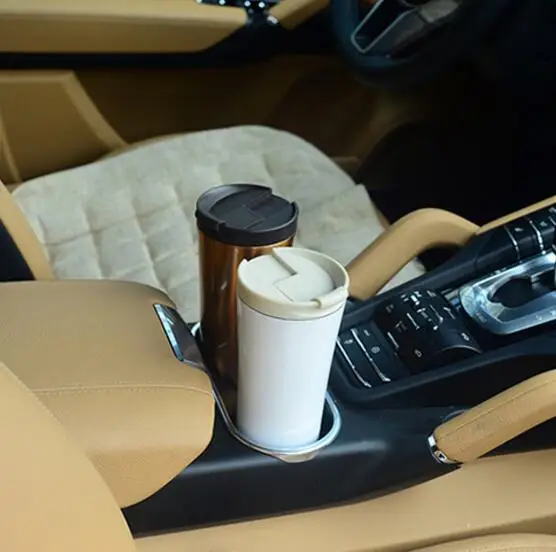 Высококачественная кофейная кружка 500 мл с двойными стенками из нержавеющей