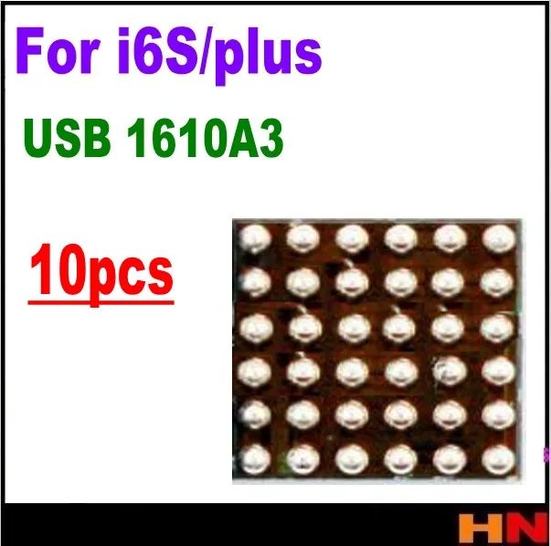 10 шт./лот новый оригинальный 1610A3 IC для iphone 6S 6splus U2 USB зарядное устройство зарядки 36