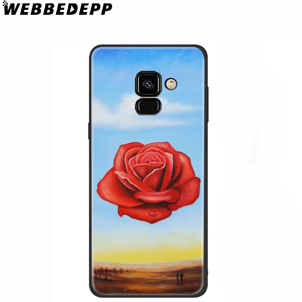 WEBBEDEPP Alvador Dali силиконовый чехол для Samsung Galaxy A3 A5 A6 A7 A8 A9 A10 A20 A30 A40 A50 A70 M10 M20 M30 |