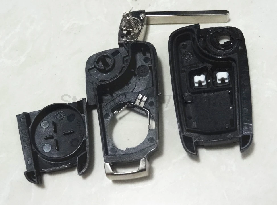 AUTEWODE 3 Button Flip Folding Remote Key Fob Case Uncut Blade For Chevrolet Cruze Aveo 2011-2012 | Автомобили и мотоциклы