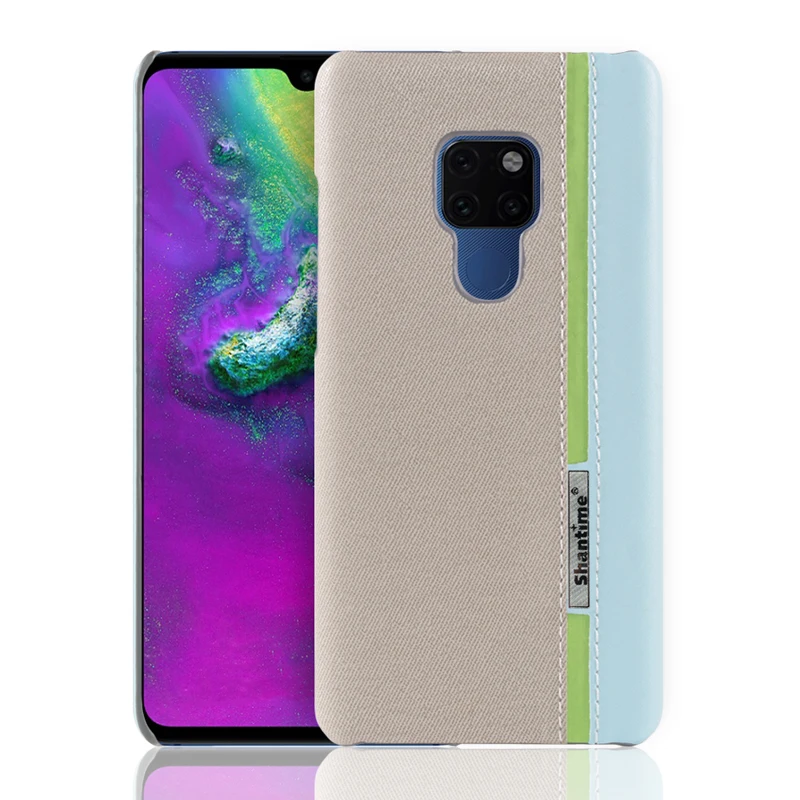 Gray PU кожаный чехол для huawei mate 20 Модный Цветной чехол для телефона для huawei mate 20 Pro Бизнес чехол для huawei mate 20 X Чехол - Цвет: Gray