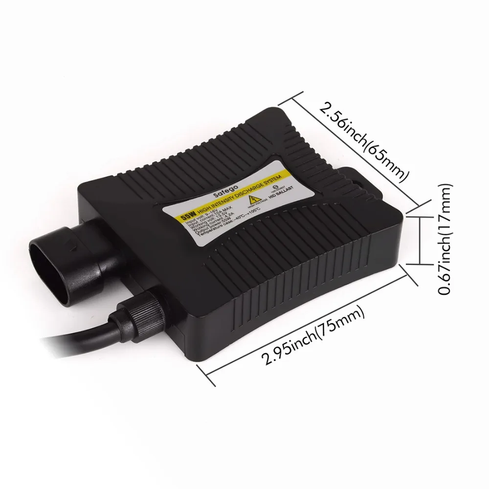 Safego 1 комплект автомобиль healight bombillas h7 xenon Single Beam 55 Вт ксеноновых фар Высокопрочная