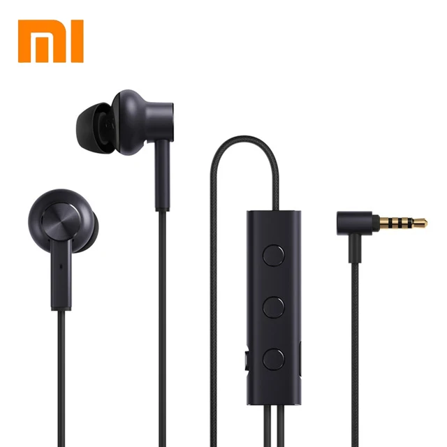 Наушники вкладыши Xiaomi ANC активное шумоподавление разъем 3 5 мм микрофон