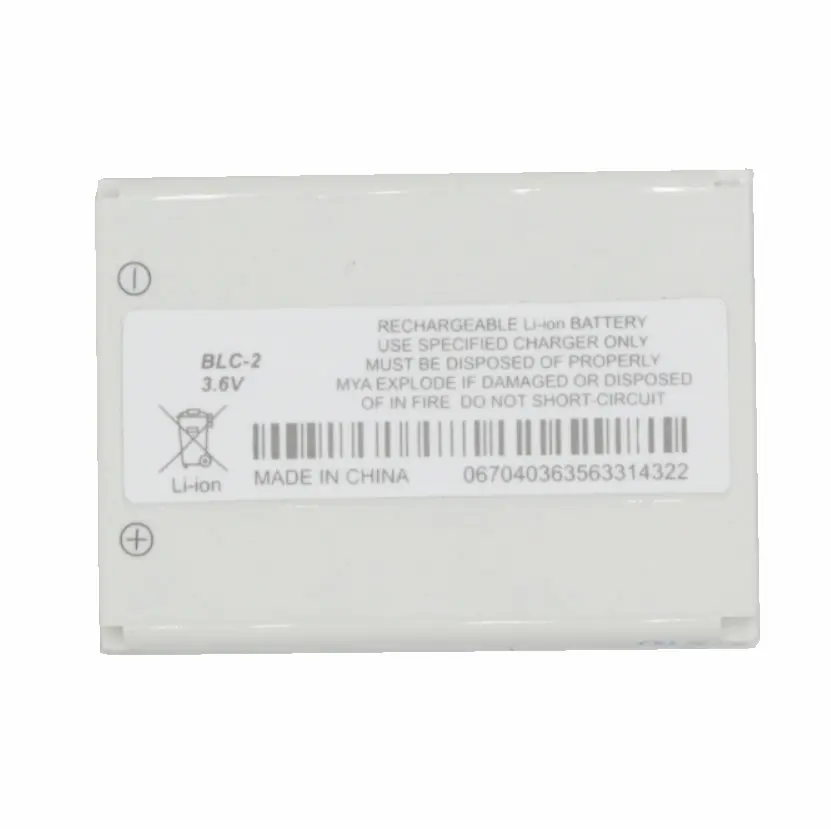 Сменный аккумулятор BLC 2 для Nokia 3310 3330 3410 3510 5510 3530 3335 3686 3685 3589 3315 3350 10 шт./лот|battery for